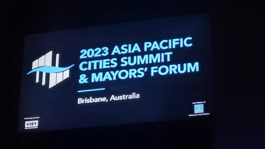 City Mayor Jay L. Diaz and LGU Officials at the Asia Pacific Cities Summit & Mayors’ Forum held at Brisbane, Australia. Shaping Cities for the Future.